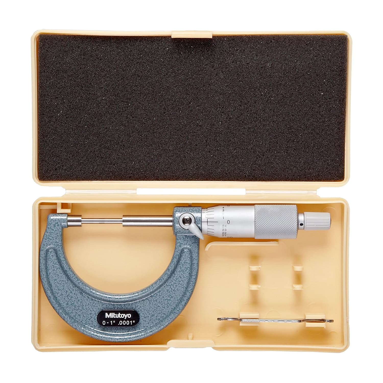 Mitutoyo 0 - 1 inch Spline Micrometer (Type A), 111-166
