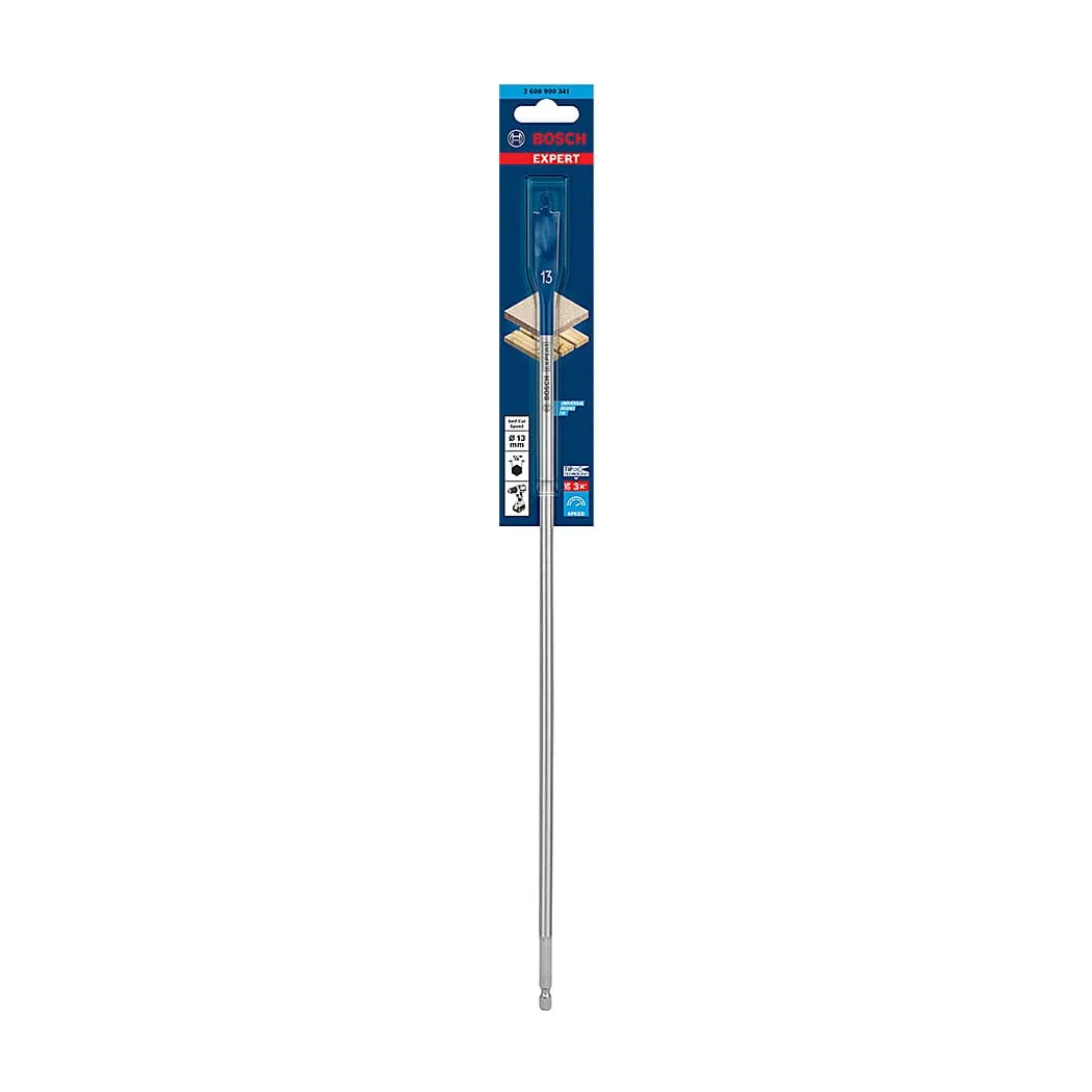 Bosch 13 mm Expert Self Cut Speed Spade Drill Bit, 2 608 900 341
