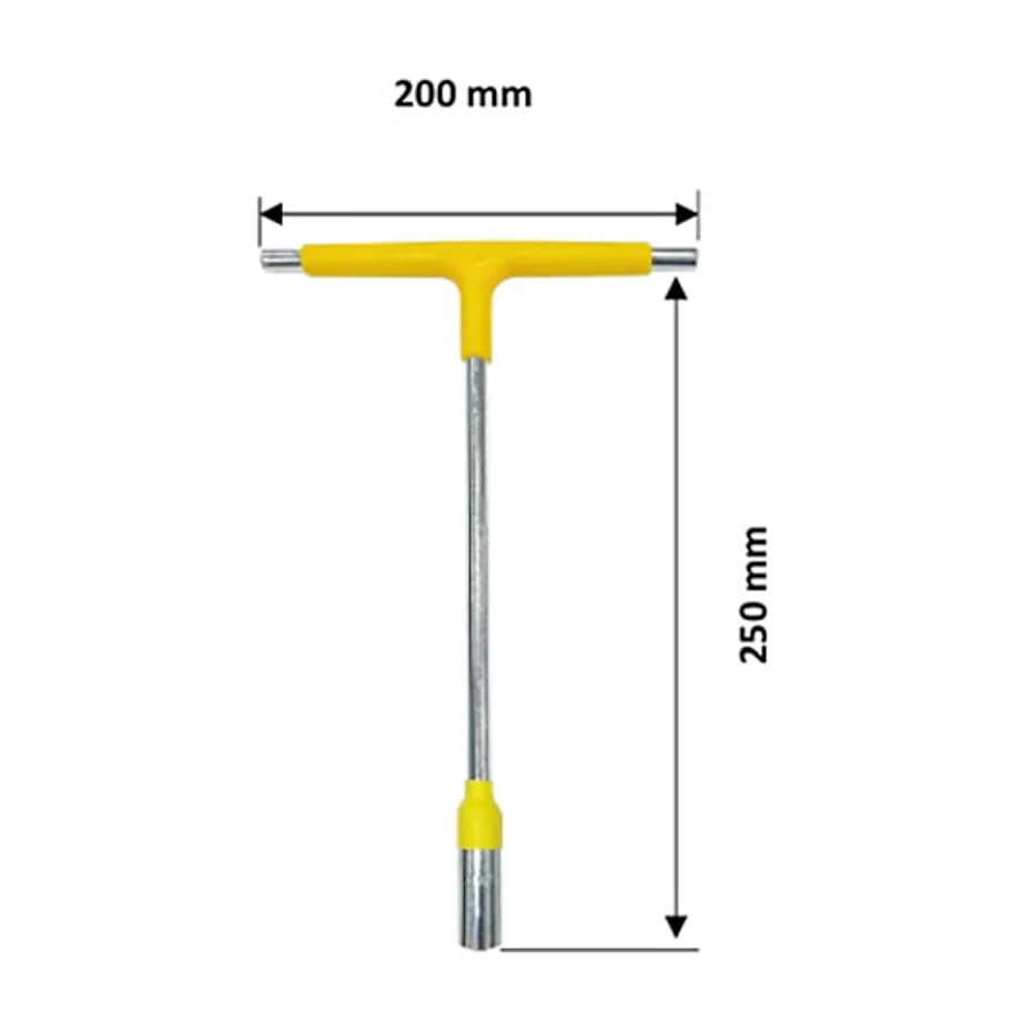 Multitec 11 mm T-Socket Wrench (High Torque), TSK-11