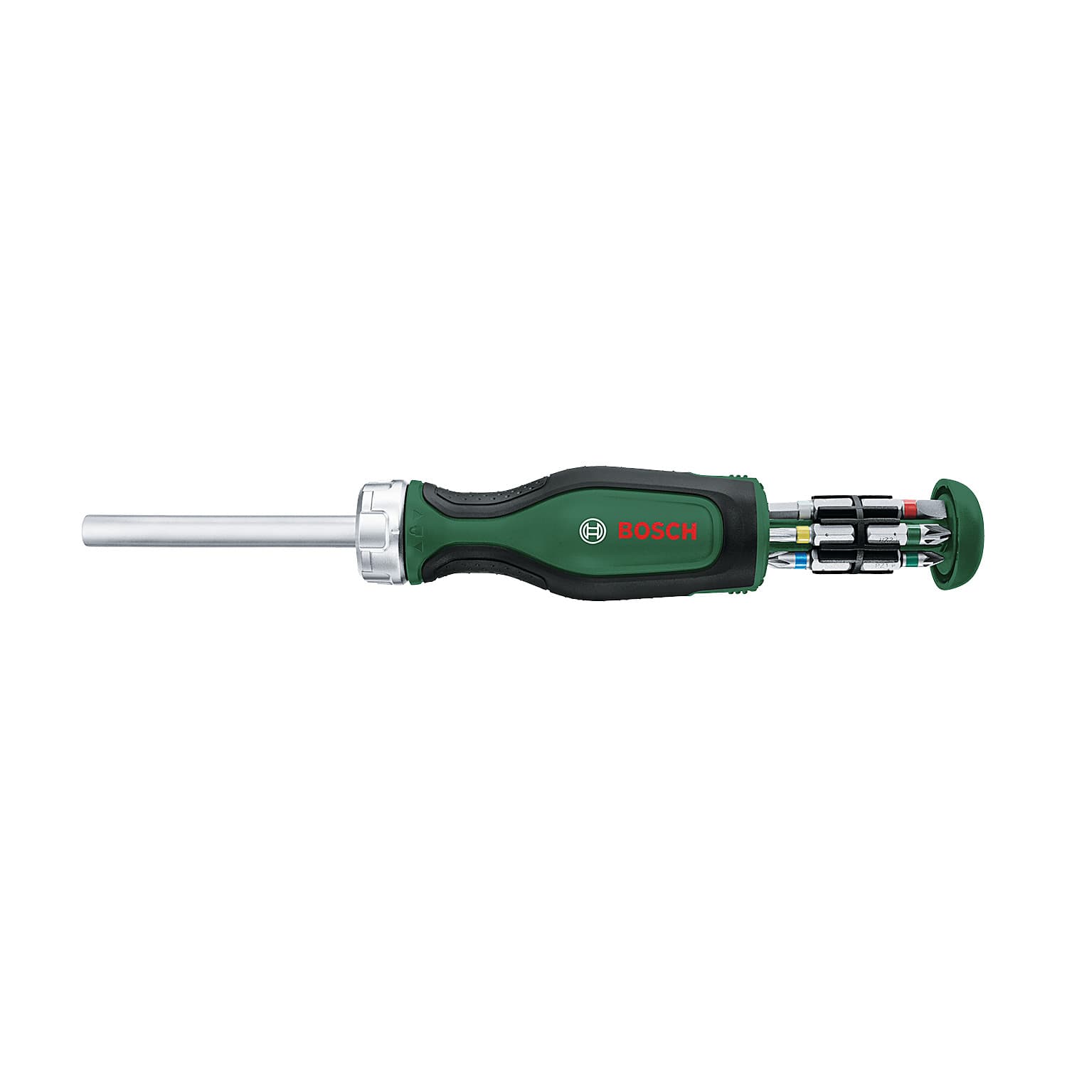 Bosch 12 Pcs Bit Ratchet Screwdriver Set, 1 600 A03 2V0