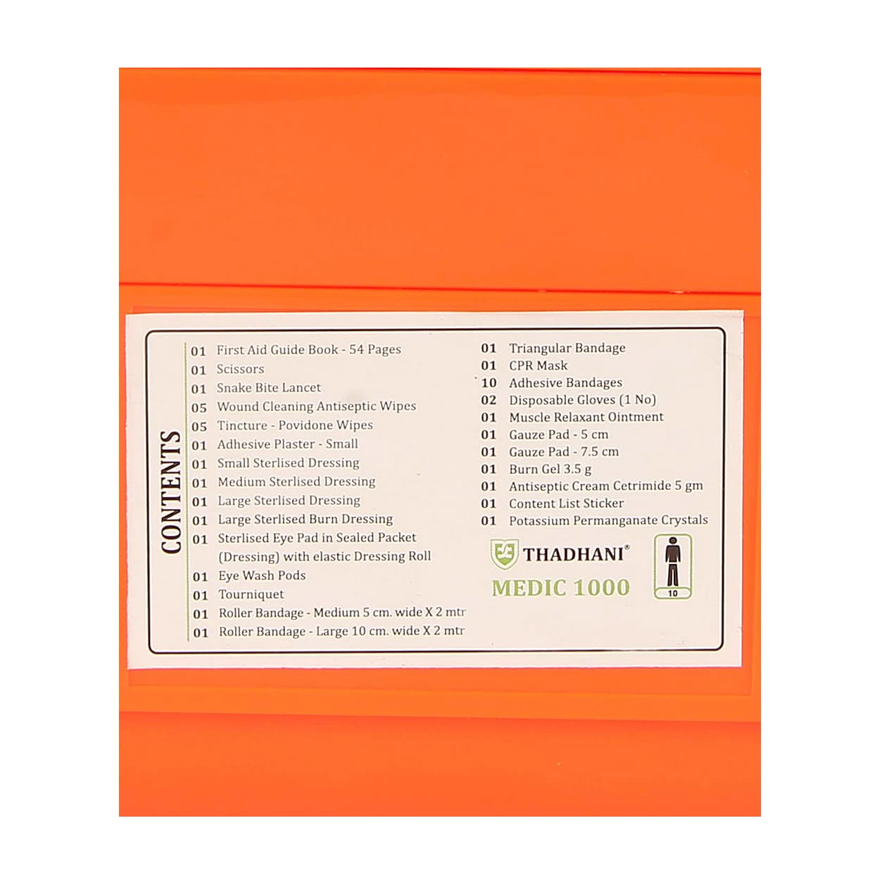Medic 1000 First Aid Kit For 10 Person