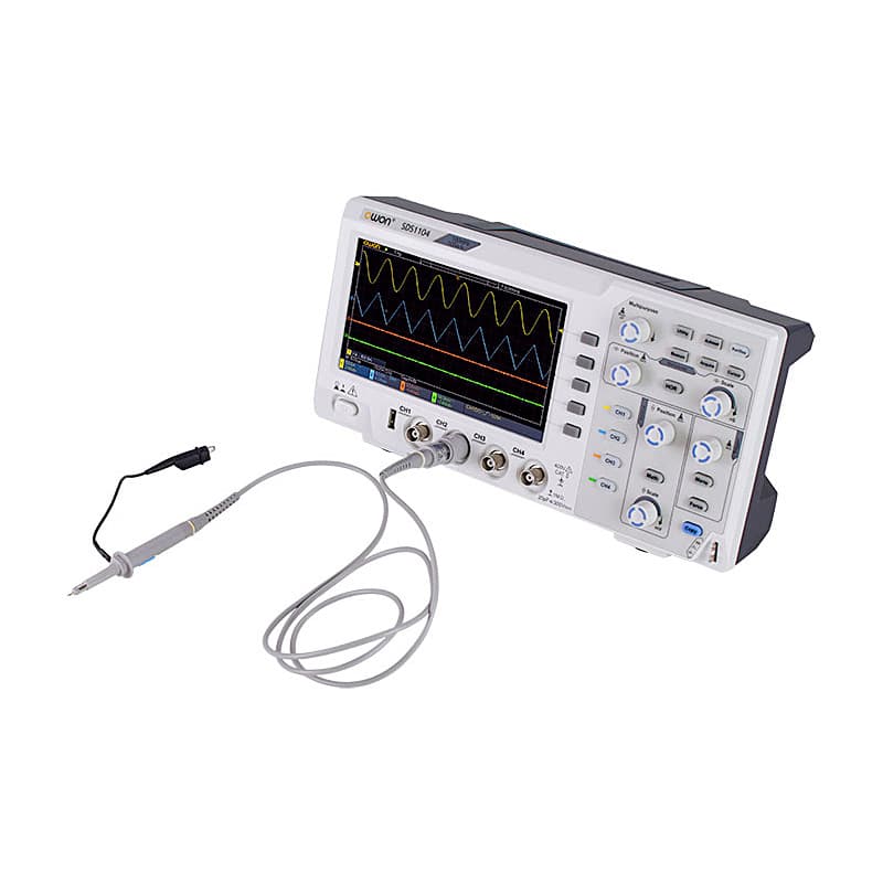 Owon 100MHz / 1GS/s Four Channel Economical Type Digital Storage Oscilloscope, SDS 1104