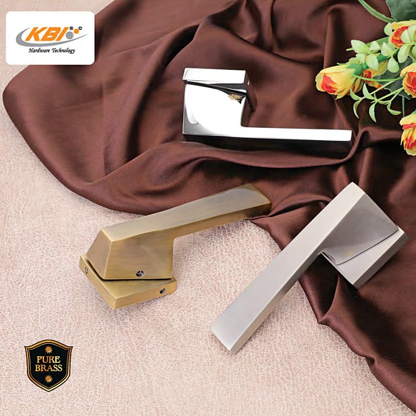 KBI Nexa Gold PVD Mortise Handle