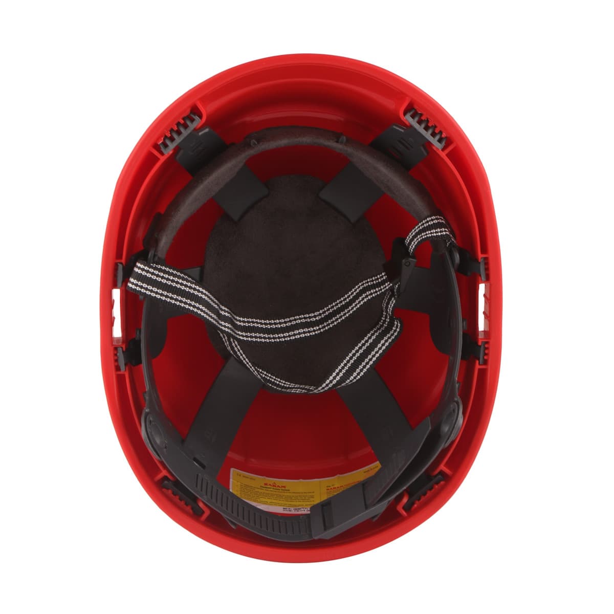 Karam ISI Marked Shelblast Safety Helmet Without Peak (Red), PN545