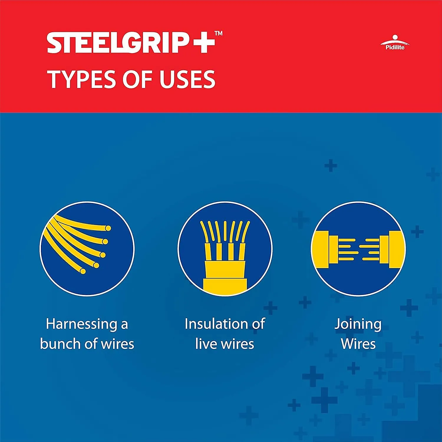 Steelgrip 6 Mtr PVC Insulation Tapes (Pack of 30 Pcs)
