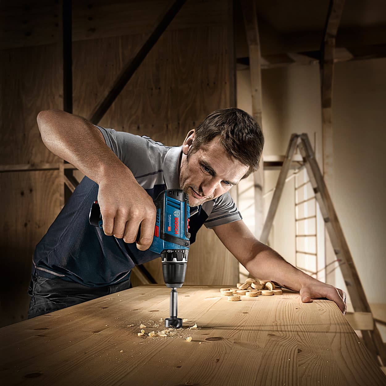 Bosch 10.8 V Professional Cordless Drill Driver, GSR 10.8-2-LI