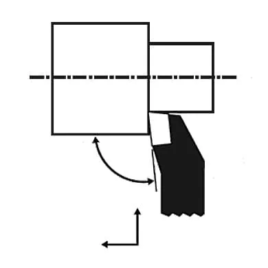 Zenstar 140 mm Length / ISO 3 (123) Cranked Finishing Tool (Left Hand), 123-2525