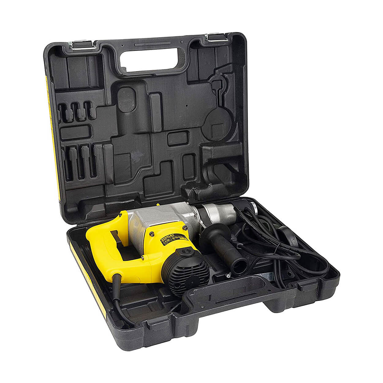 Stanley 26mm 850W 2 Mode SDS Plus L-Shape Rotary Hammer With Kitbox, STHR272KS-IN