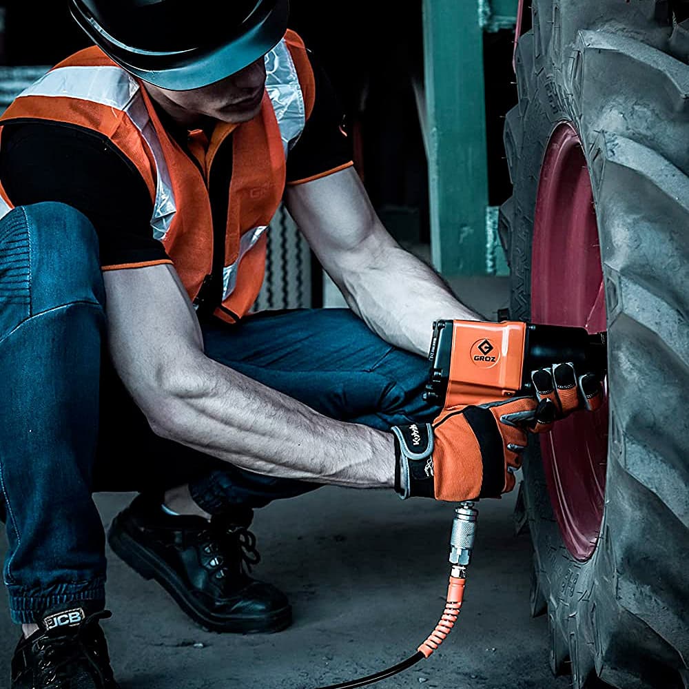 Groz 2522 Nm 3/4 Inch Aluminium Body Impact Wrench (Improved Twin Hammer Mechanism), IPW/401