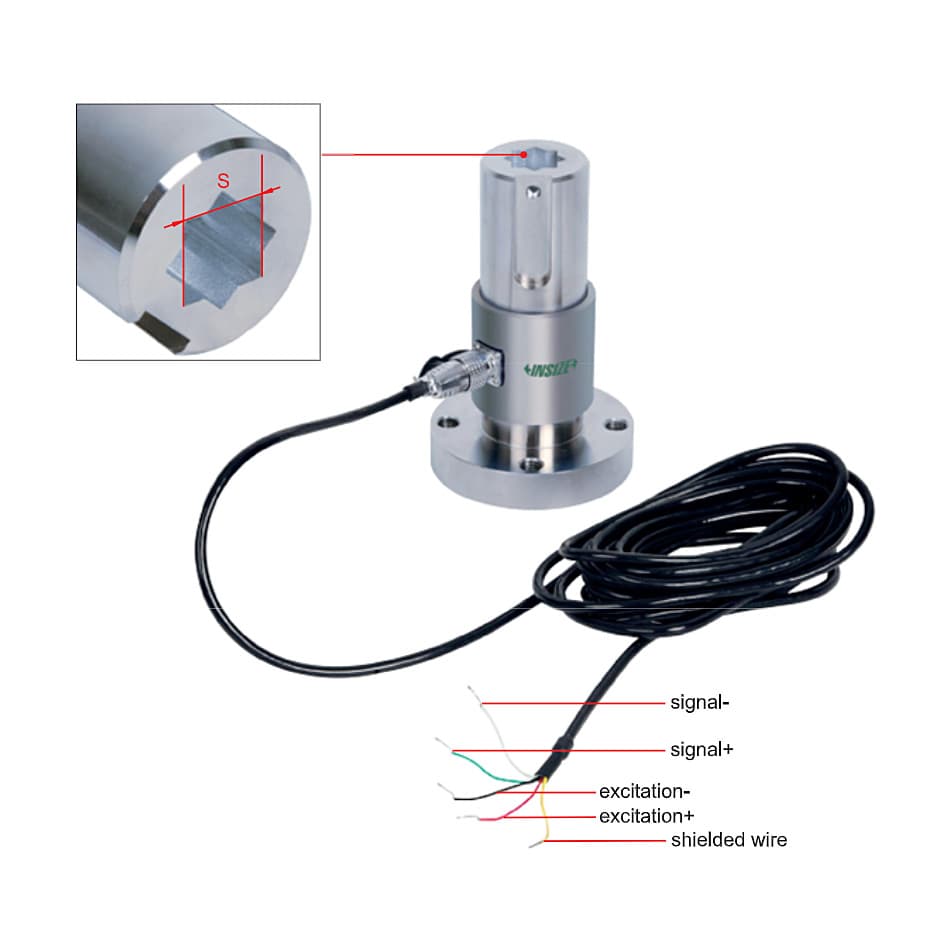 Insize 50 Nm Static Torque Sensor, IST-NJ50S