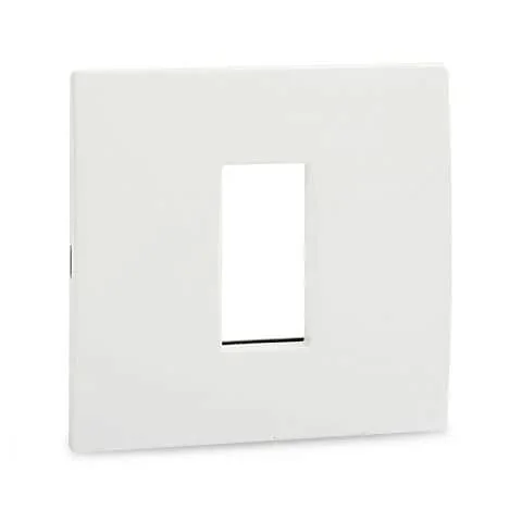 Schneider Electric Opale 1-2 M Grid & 1 Module Cover Frame - White (Pack of 10 Pcs), X0701