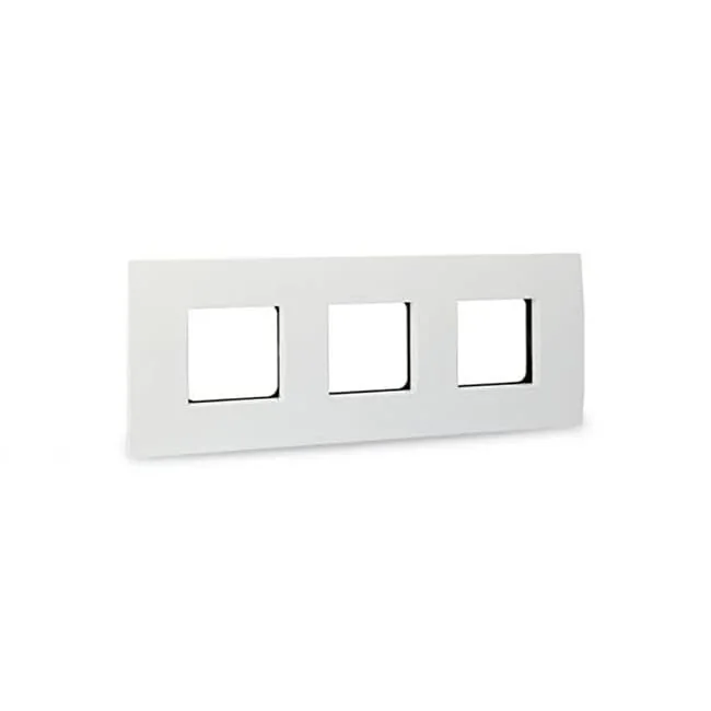 Schneider Electric Opale 6 M Grid & 6 Module Cover Frame - White (Pack of 5 Pcs), X0706