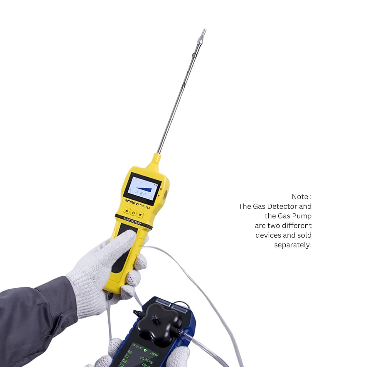 Metravi 2V - 3.2V DC Portable Gas Sampling Pump, GD-GSP