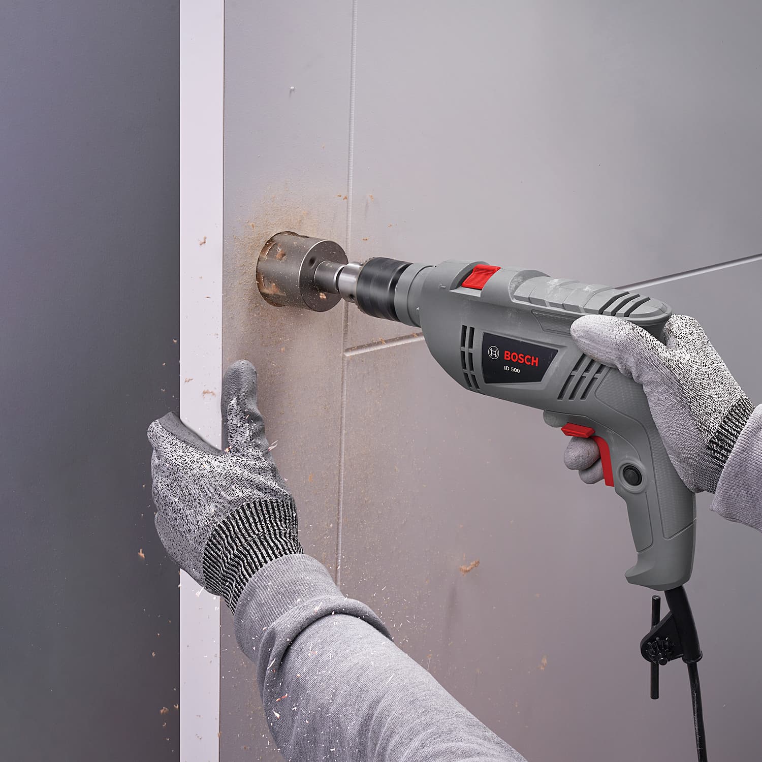 Bosch 10 mm 500W Standard Line Impact Drill, ID 500