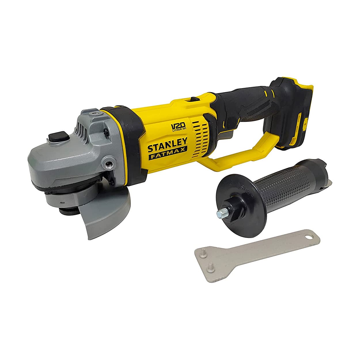 Stanley 100mm / 20V / 2.0Ah Cordless Brushed Grinder (FATMAX), SCG400-B1