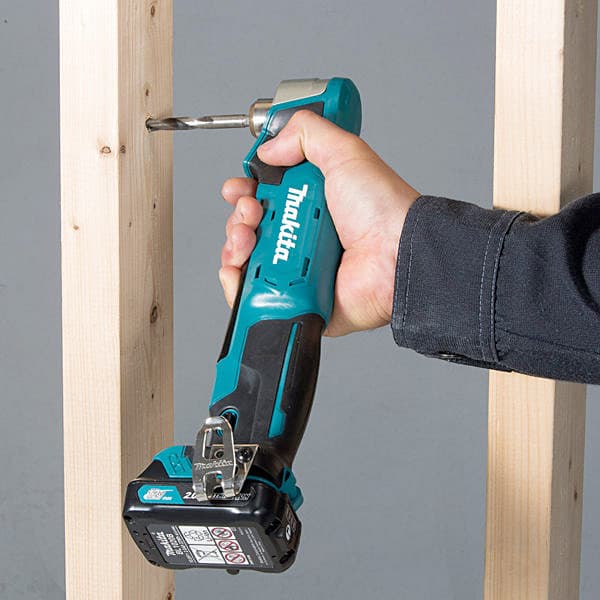 Makita 12V max CXT Li-Ion 10 mm (3/8") Cordless Keyed Chuck Angle Drill (Bare Tool), DA332DZ