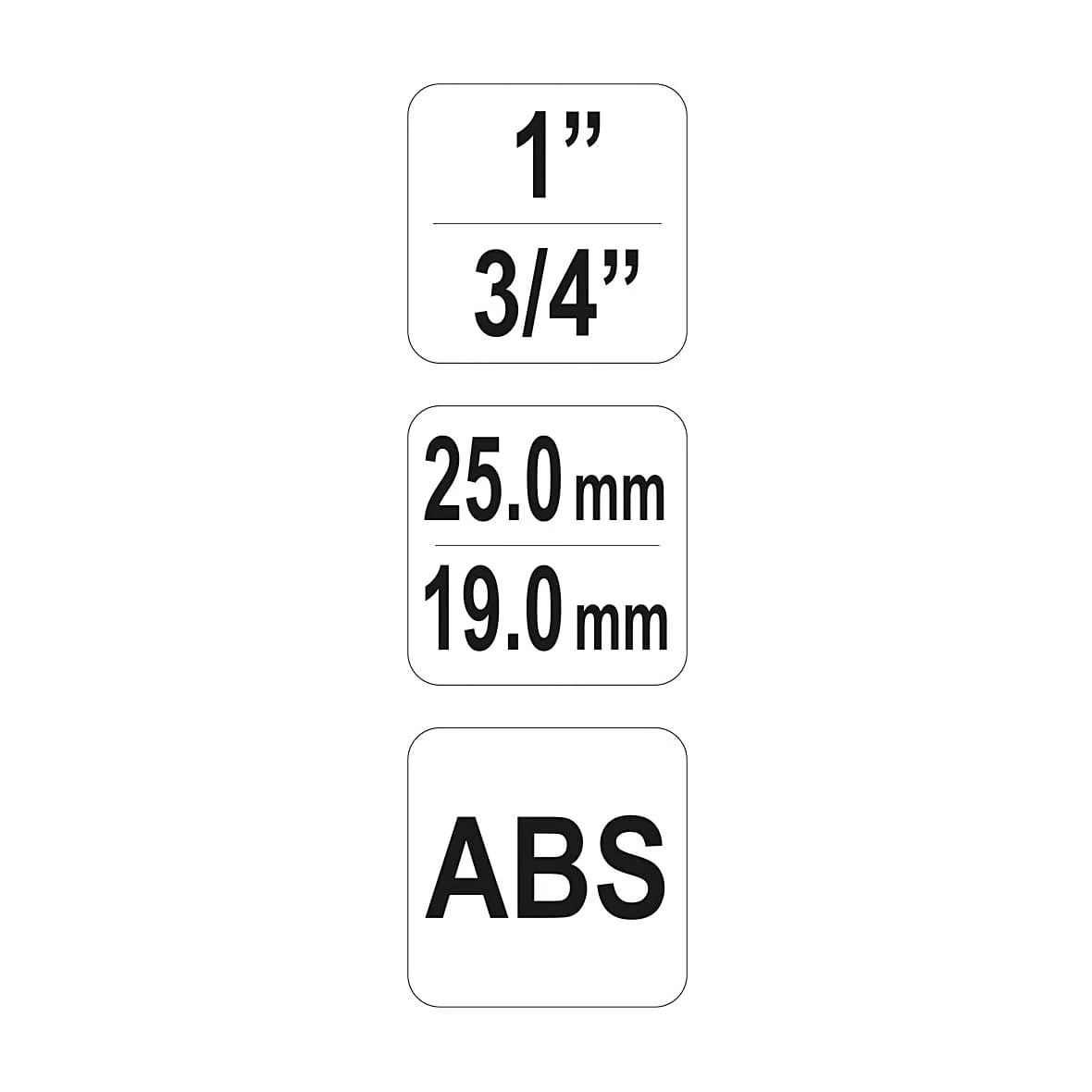 Yato 1 & 3/4 Inch Sq. Drive Double Garden Valve, YT-99848