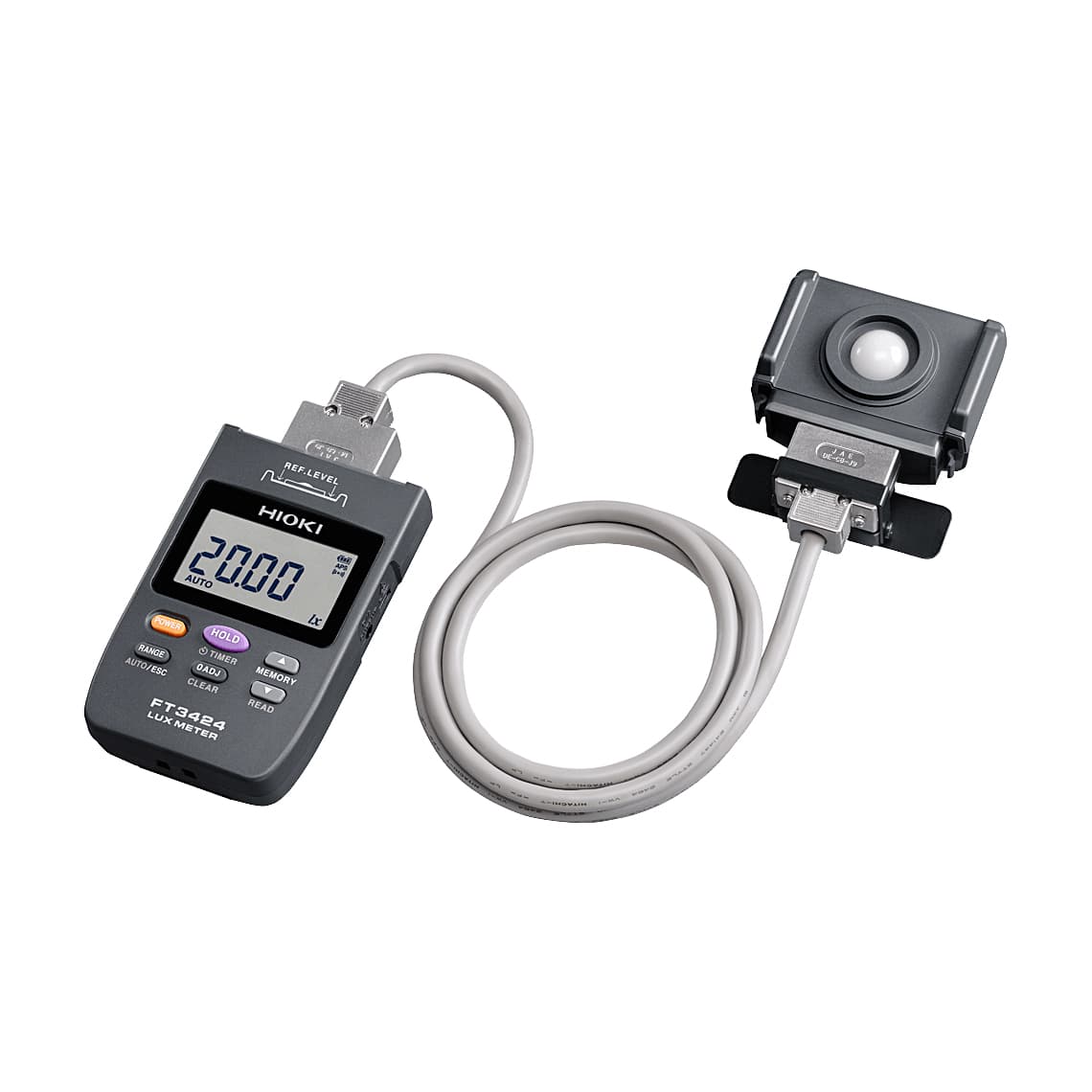 Hioki 20 - 200 000 Lux Meter, FT3424