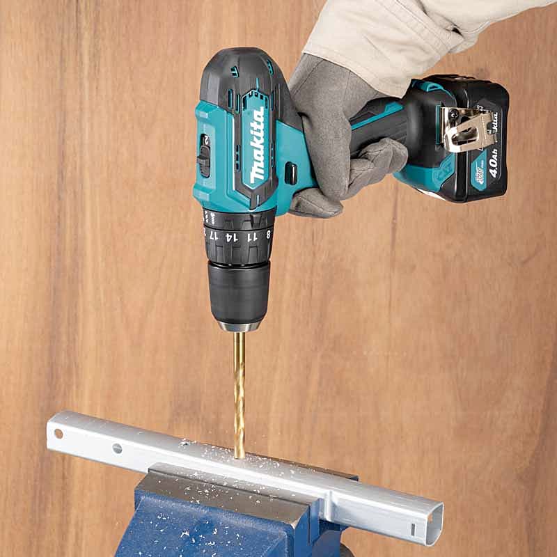 Makita 12V Max CXT Li-Ion 10 mm (3/8") Cordless Hammer Drill Driver (Bare Tool), HP333DZ