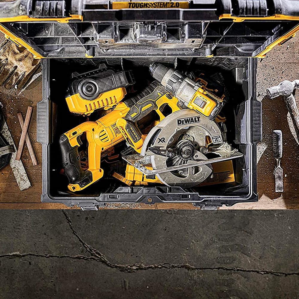 Dewalt Toughsystem 2.0 (DS300) Medium Stackable Tool Box With 50 Kg Load Capacity, DWST83294-1