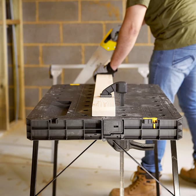 Stanley Essential Fold-Up Workbench With 320 Kg Load Capacity, STST83492-1