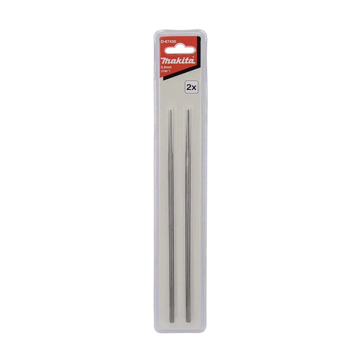 Makita 5.5 mm (7/32 inch) x 256 mm Round File (Pack Of 2 Pcs), D-67430