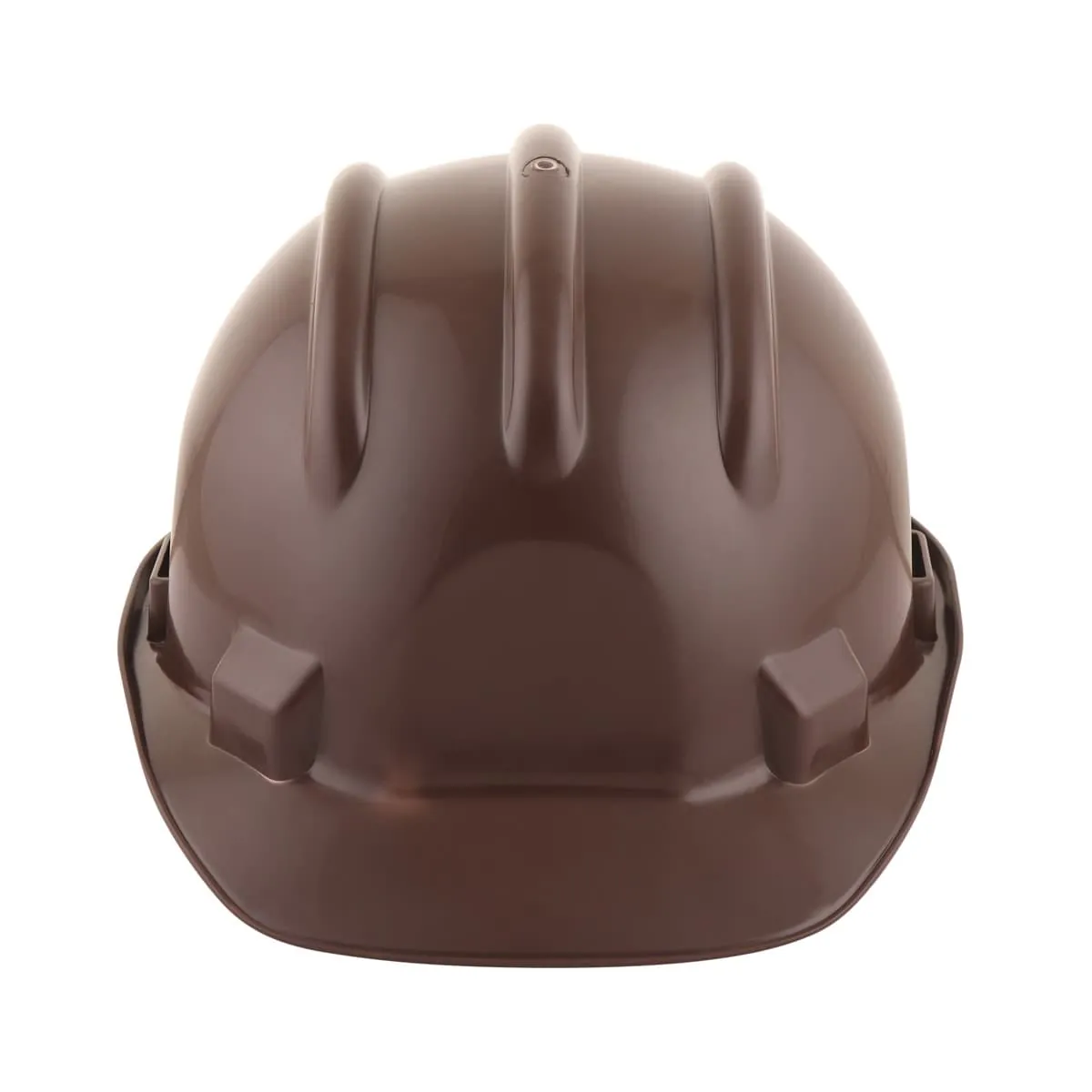 Karam ISI Marked Shelmet Ratchet Type Safety Helmet With Plastic Cradle (Brown), PN521