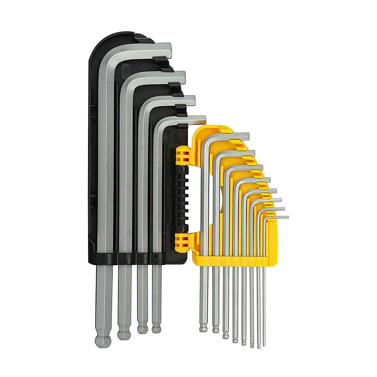 Stanley 12 Pcs Imperial Ball End Hex Long Key Set, 94-163-23
