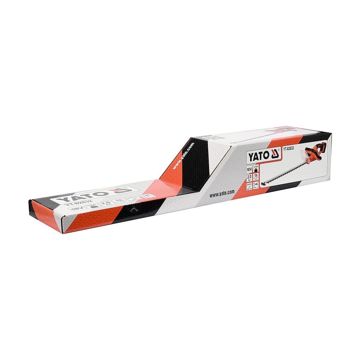 Yato 18V / 2.0 Ah Li-Ion Hedge Trimmer, YT-82832