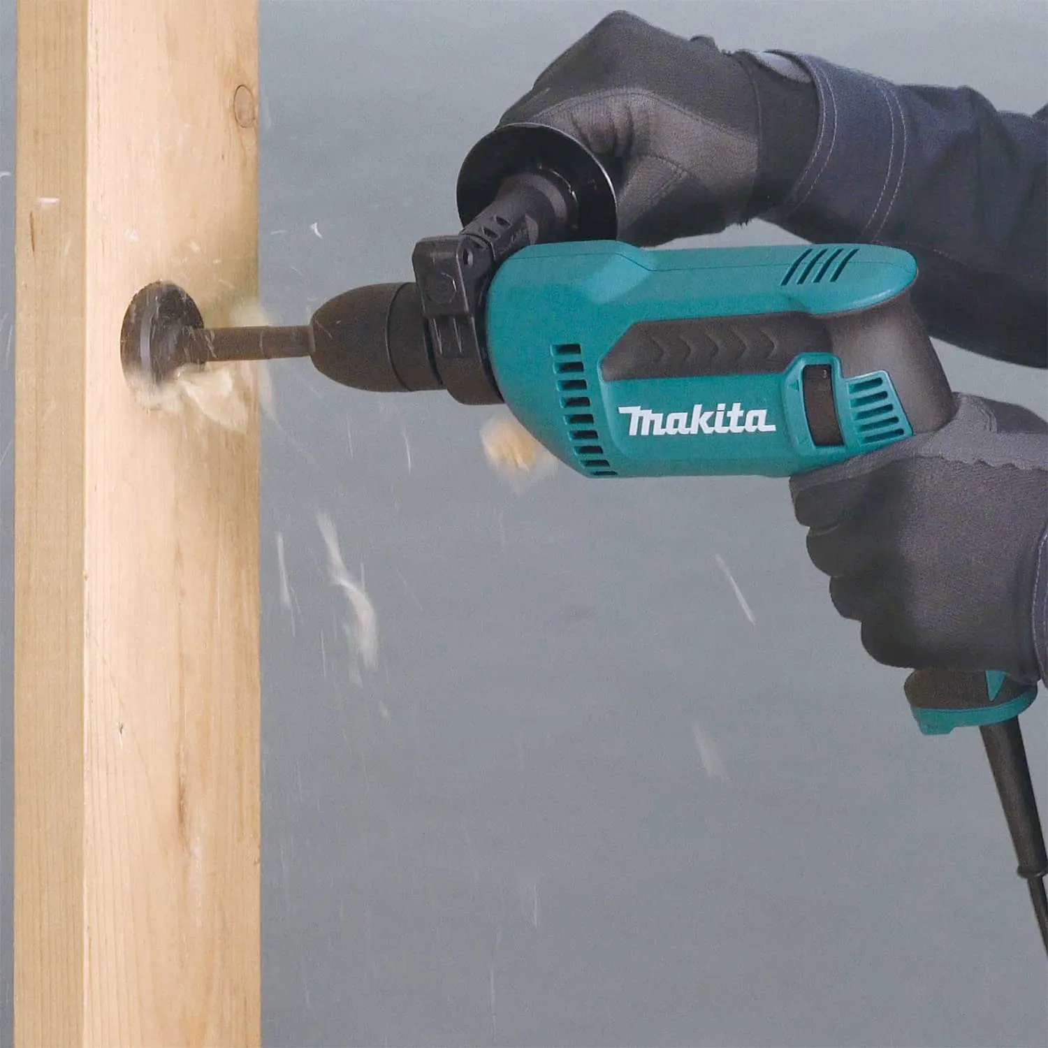 Makita 13 mm (1/2") 630 W Variable Speed Reversing Drill with Keyless Chuck, DP4021