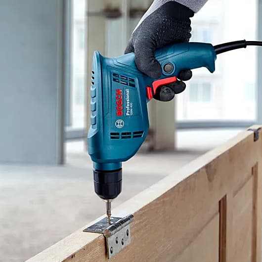 Bosch 10 mm 420W Professional Rotary Drill with Keyless Chuck, GBM 400
