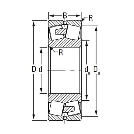 Tata 22209-K Spherical Roller Bearing