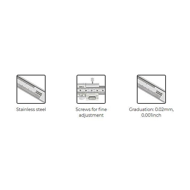 Freemans 150 mm / 6 inch Stainless Steel Vernier Caliper, FVC150