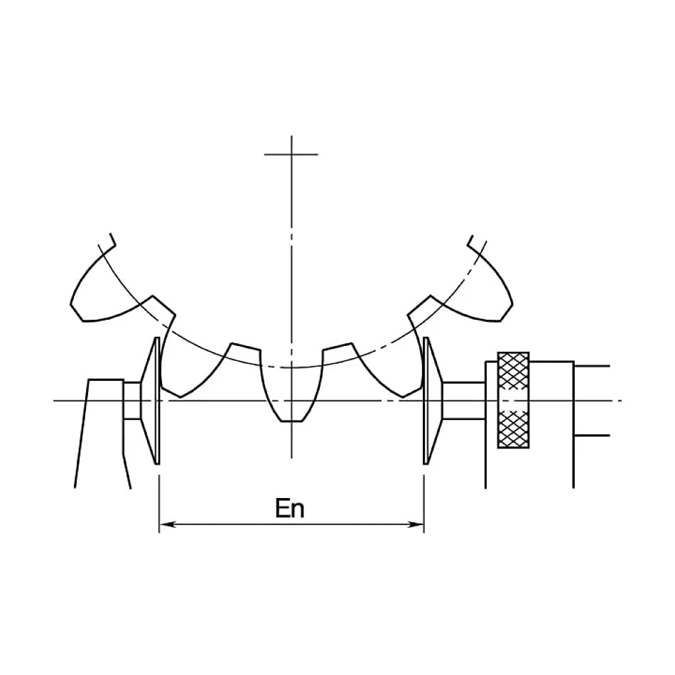 Mitutoyo 0 - 25 mm Disk Micrometer, 123-101