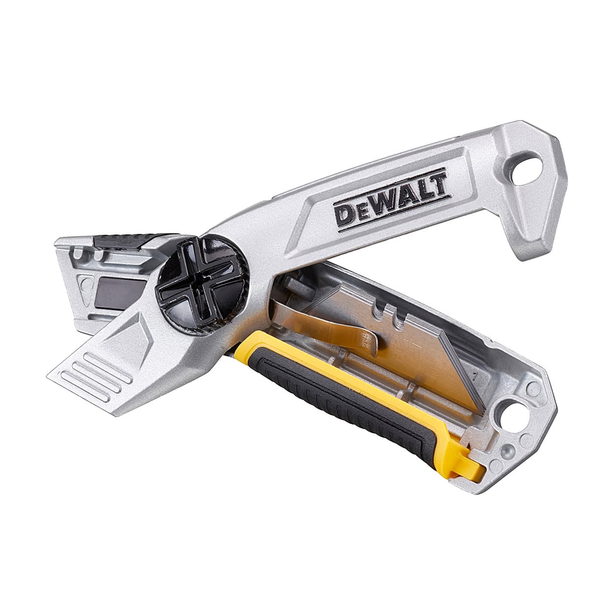 Dewalt 61 mm Fixed Blade Utility Knife With 5 Replaceable Blades, DWHT10246-0