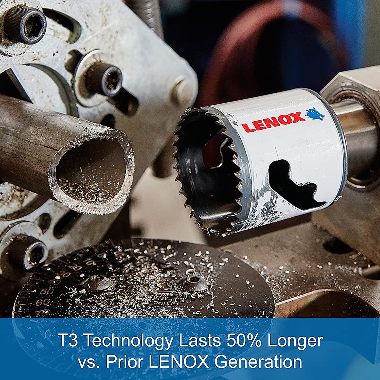 Lenox 51 mm / 2 inch Bi-Metal Speed Slot Hole Saw With T3 Technology, 3003232L