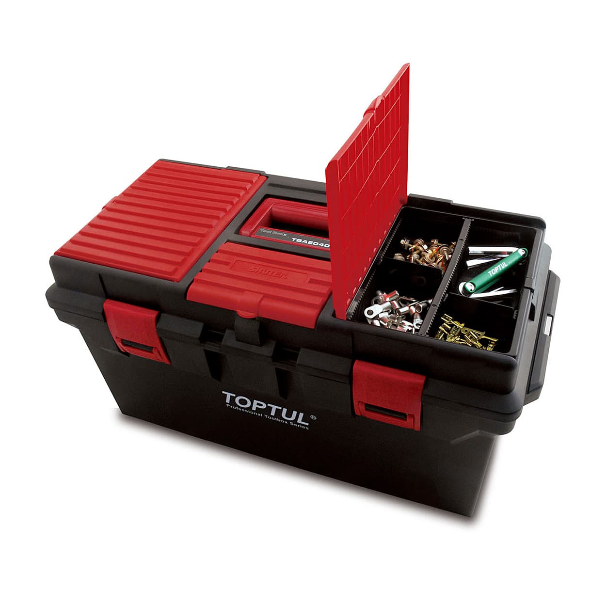 Toptul 22 Inch Large Portable Tool Box With 30 Kg Load Capacity, TBAE0401