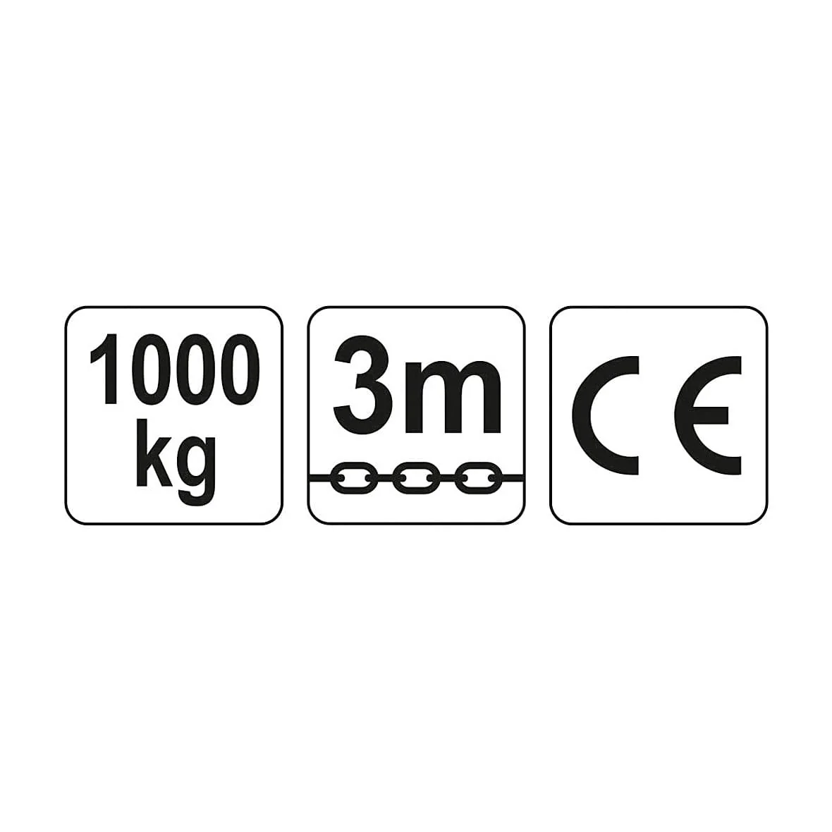 Yato 1 Ton / 2 Mtr Chain Hoist, YT-58951