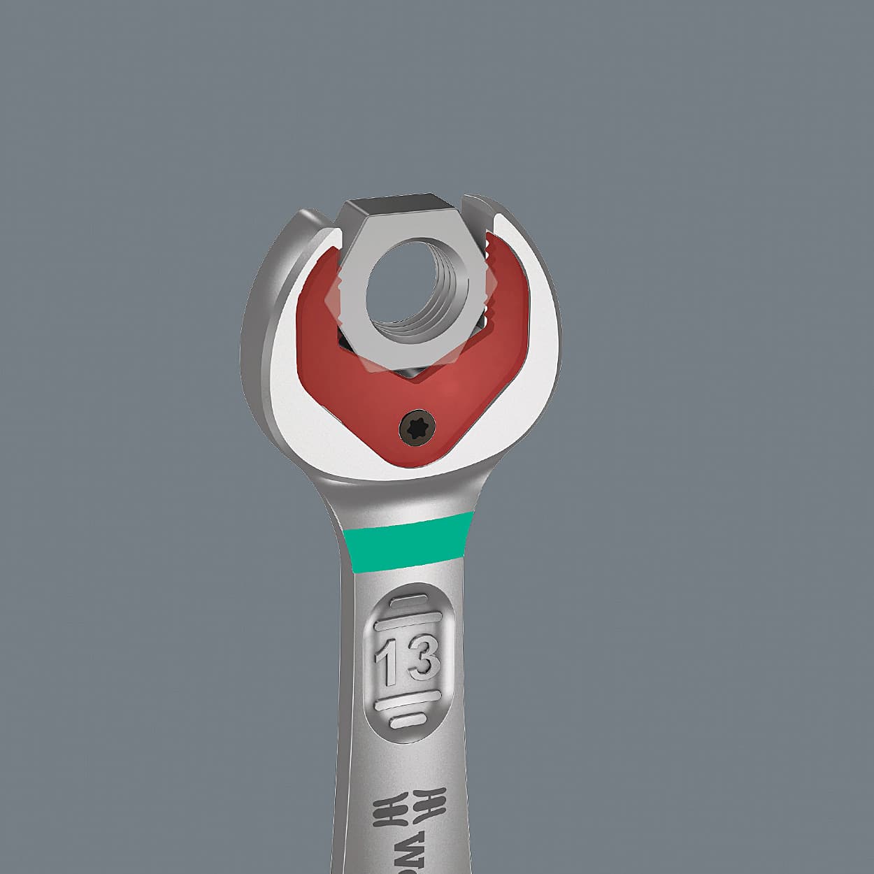 Wera 6000 Joker 8 Imperial Set 1 of Ratcheting Combination Wrenches Imperial, 05020012001