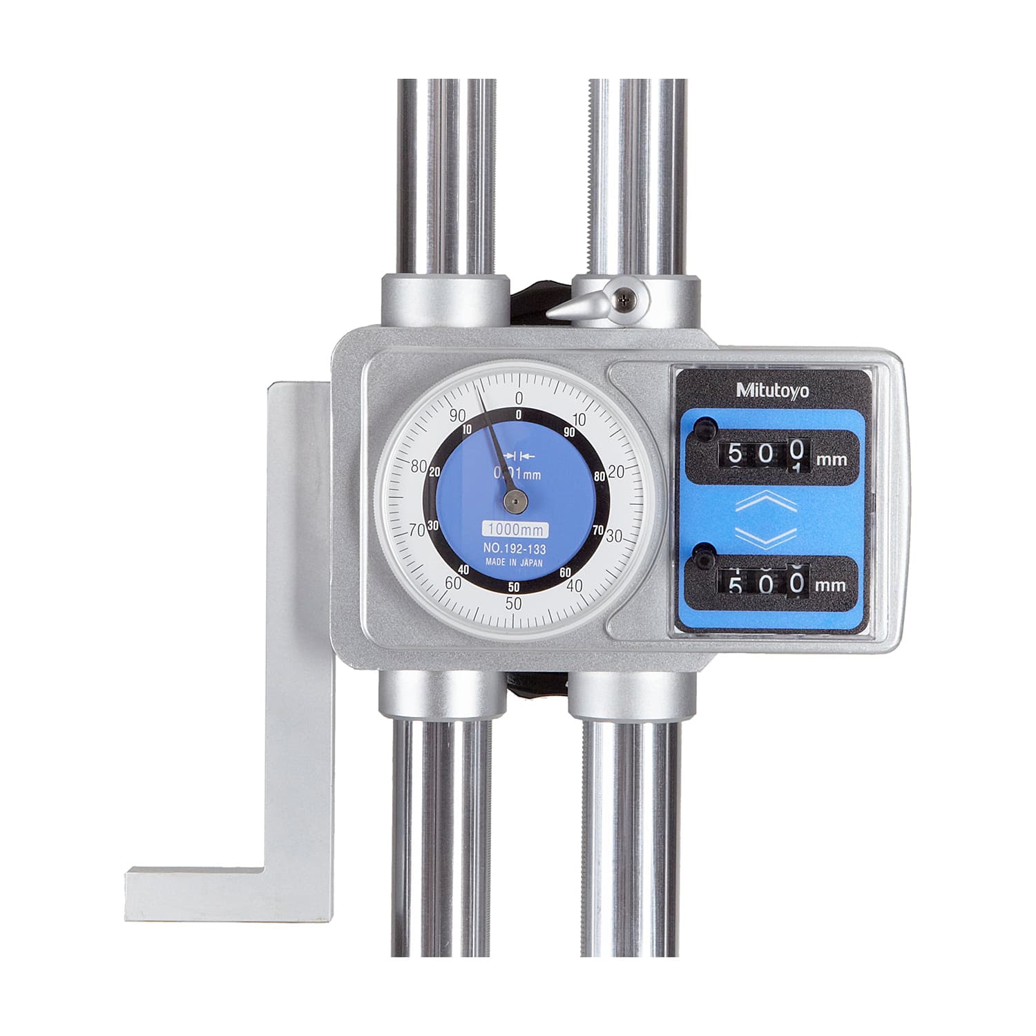 Mitutoyo 0 - 12 inch Dial Height Gauge with Digital Counter, 192-150