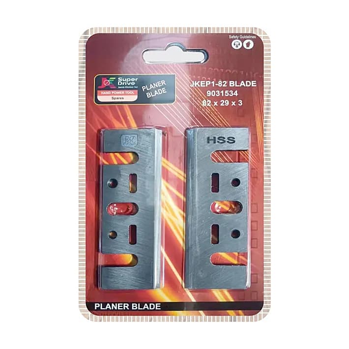 JK 82 mm HSS Planer Blade (Pack of 2 Pcs), 9031534