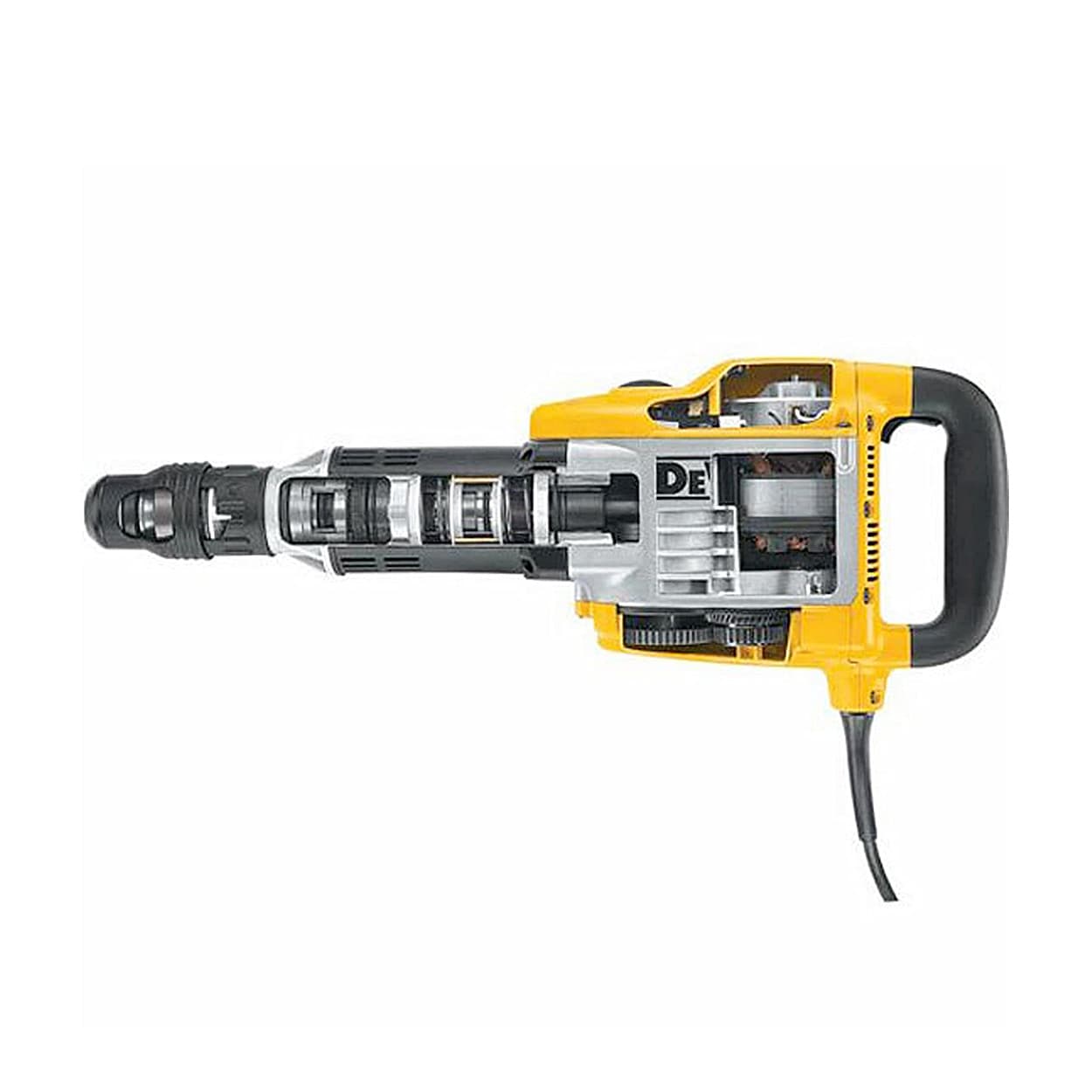 Dewalt 1600W 10kg SDS-Max Demolition Hammer 25 J Impact Energy with Active Vibration Control-Perform & Protect Shield, D25901K-IN