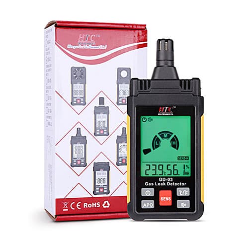 HTC 50 - 1000 PPM (Methane) Mini Gas Leak Detector, GD-03