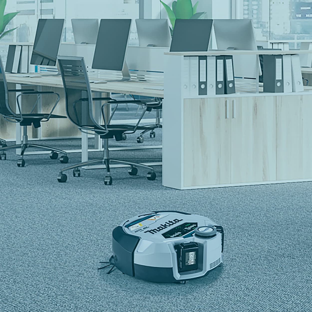 Makita 18V LXT BL 3.0 L Cordless Robotic Cleaner with w/ Mapping Function, DRC300