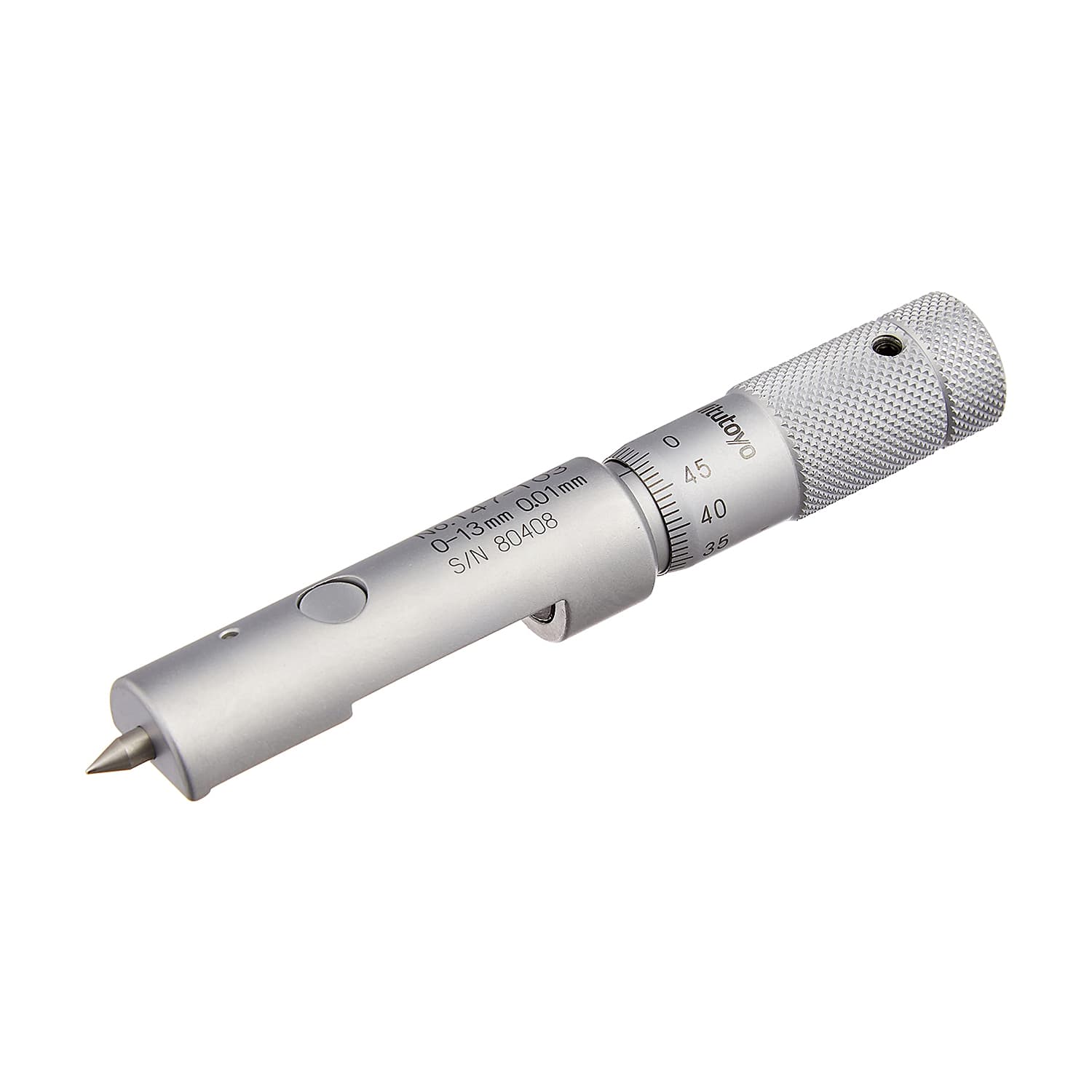 Mitutoyo 0 - 13 mm Seam Micrometer for Steel Cans, 147-103