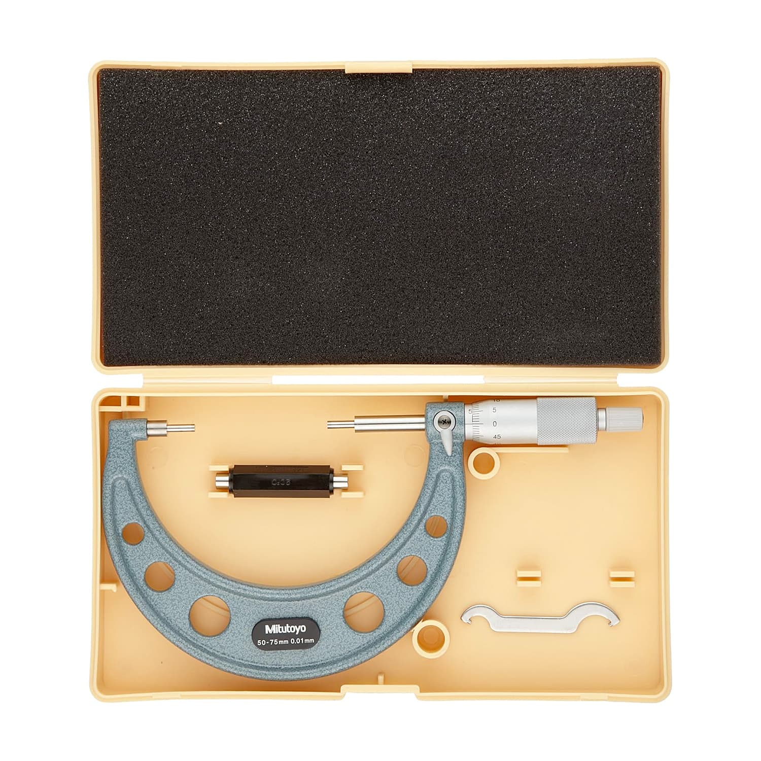 Mitutoyo 50 - 75 mm Spline Micrometer (Type A), 111-117