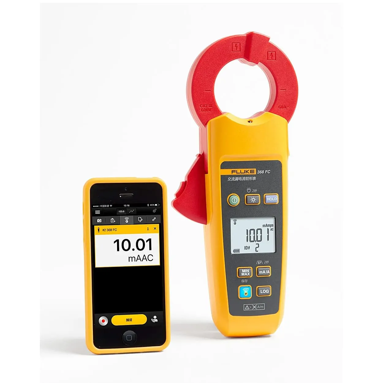 Fluke 368 FC 60A / 3300 Counts Leakage Current Clamp Meter