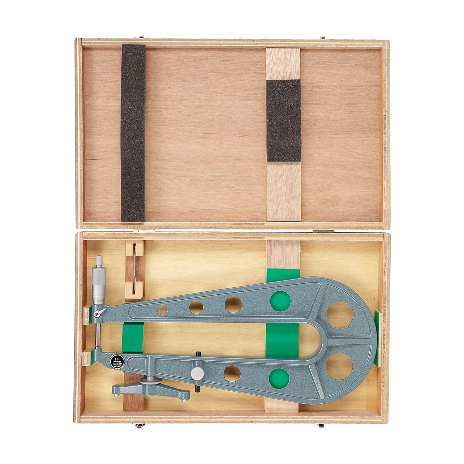 Mitutoyo 0 - 25 mm Sheet Metal Micrometer (Type A), 118-103