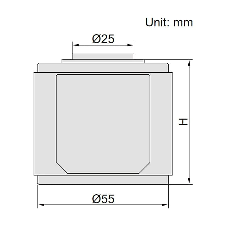 Insize 50 mm Digital Zero Setter, 6557-50