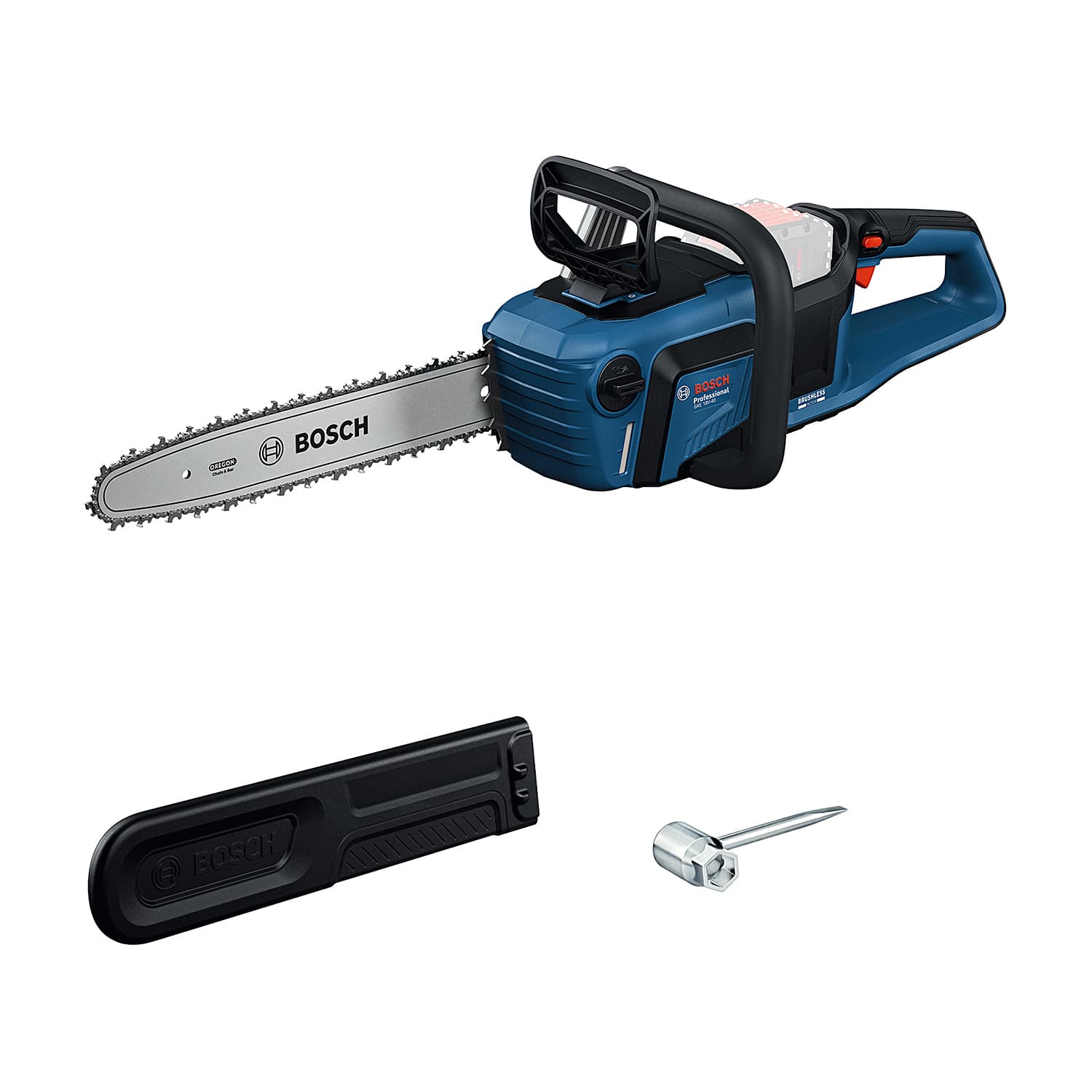 Bosch 18V Professional Cordless Chainsaw (Bare Tool), GKE 18V-40